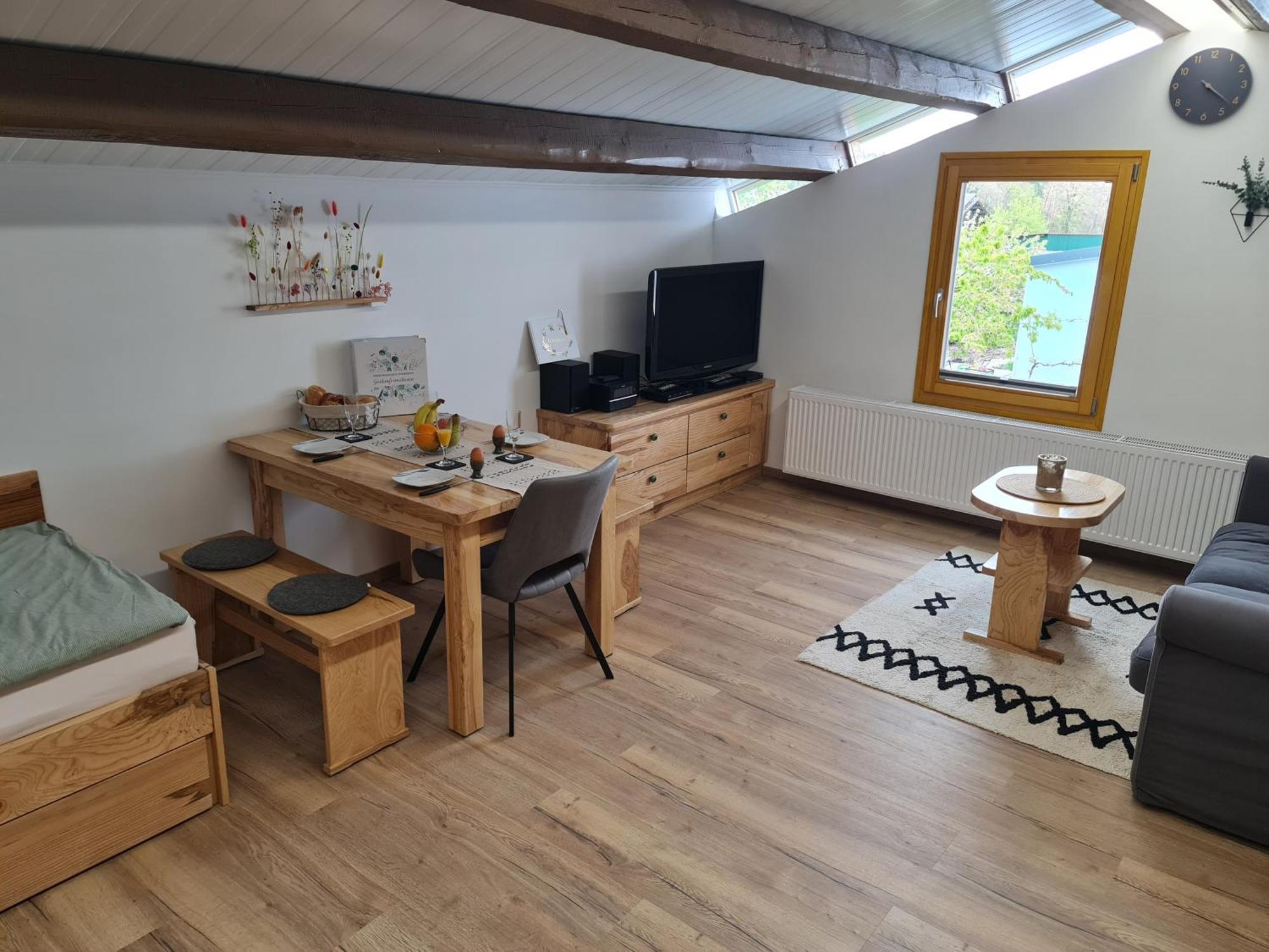 Ferienwohnung Wiesenhof نويهورف أن دير تْسين المظهر الخارجي الصورة
